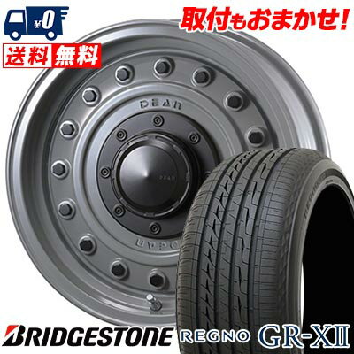 225/60R16 98V BRIDGESTONE ブリヂストン REGNO GR-XII DEAN COLORADO ディーン コロラド サマータイヤホイール4本セット 【取付対象】