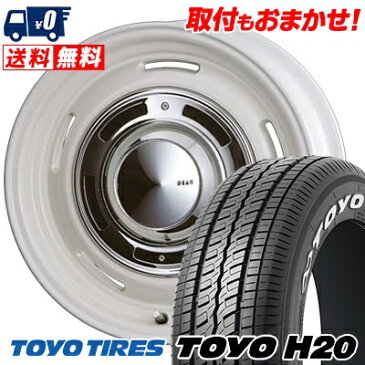 215/65R16 TOYO TIRES トーヨー タイヤ H20 H20 DEAN CROSS COUNTRY ディーン クロスカントリー サマータイヤホイール4本セット for 200系ハイエース