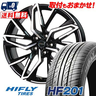 205/55R16 91V HIFLY HF201 Chronus CH-112 サマータイヤホイール4本セット 【取付対象】