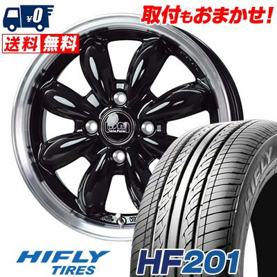 185/60R15 84H HIFLY HF201 LaLa Palm CUP2 サマータイヤホイール4本セット 【取付対象】