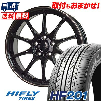 195/60R15 88V HIFLY HF201 G-SPEED P-07 サマータイヤホイール4本セット 【取付対象】