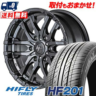 205/70R15 96H HIFLY HF201 NITRO POWER M26 CROSS FANG サマータイヤホイール4本セット 【取付対象】