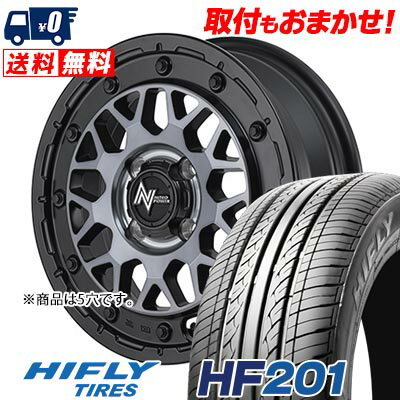 205/55R16 91V HIFLY HF201 NITRO POWER M29 STINGER サマータイヤホイール4本セット 【取付対象】