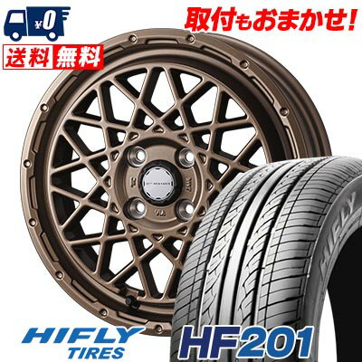 155/65R14 75T HIFLY HF201 MUDVANCE 09 サマータイヤホイール4本セット 【取付対象】