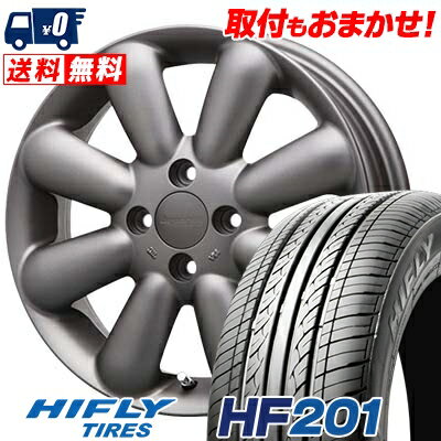 155/65R14 75T HIFLY HF201 HYPERION PINO+(Plus） サマータイヤホイール4本セット 【取付対象】