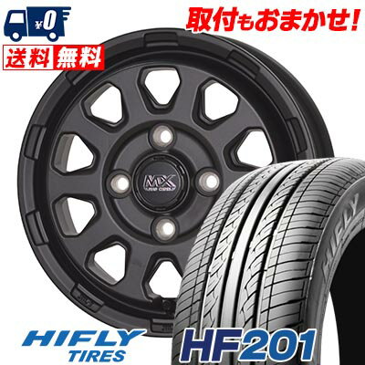 145/80R12 74T HIFLY HF201 MAD CROSS RANGER サマータイヤホイール4本セット 【取付対象】