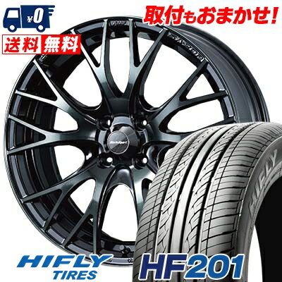 195/55R15 85V HIFLY HF201 WedsSport SA-20R サマータイヤホイール4本セット 【取付対象】