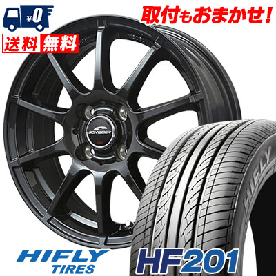 185/65R14 86H HIFLY HF201 SCHNEDER StaG サマータイヤホイール4本セット 【取付対象】