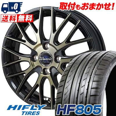 205/45R16 87W XL HIFLY HF805 Warwic Empress Mesh サマータイヤホイール4本セット 【取付対象】