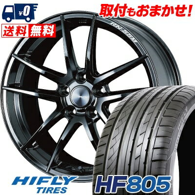 225/35R19 88W XL HIFLY HF805 WedsSport RN-55M サマータイヤホイール4本セット 【取付対象】