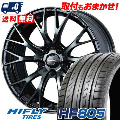 225/40R18 92W XL HIFLY HF805 WedsSport SA-20R サマータイヤホイール4本セット 【取付対象】