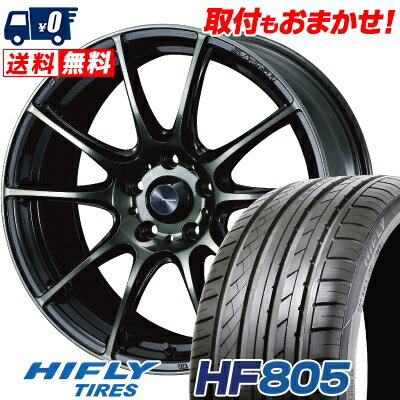205/55R16 94W XL HIFLY HF805 WedsSport SA-25R サマータイヤホイール4本セット 【取付対象】