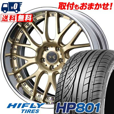 235/60R18 107V XL HIFLY HP801 weds MAVERICK 709M サマータイヤホイール4本セット 【取付対象】