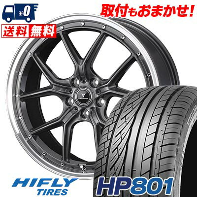 235/60R18 107V XL HIFLY HP801 NOVARIS ASSETE S1 サマータイヤホイール4本セット 【取付対象】