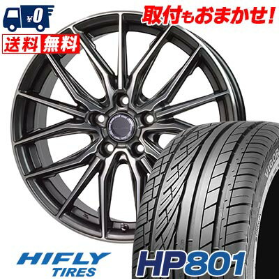 225/55R18 98V HIFLY HP801 Precious AST M4 サマータイヤホイール4本セット 【取付対象】
