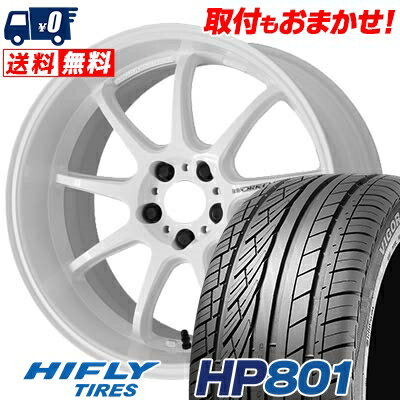 235/60R18 107V XL HIFLY HP801 WORK EMOTION D9R サマータイヤホイール4本セット 【取付対象】
