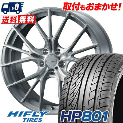 235/60R18 107V XL HIFLY HP801 WEDS F ZERO FZ-1 サマータイヤホイール4本セット 【取付対象】