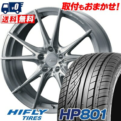 225/45R19 96W XL HIFLY HP801 WEDS F ZERO FZ-2 サマータイヤホイール4本セット 【取付対象】