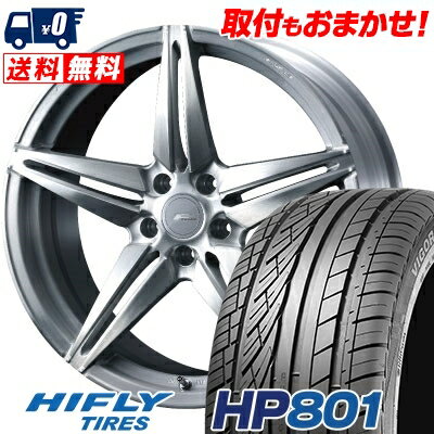 235/60R18 107V XL HIFLY HP801 WEDS F ZERO FZ-3 サマータイヤホイール4本セット 【取付対象】