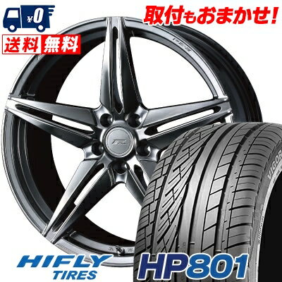 235/60R18 107V XL HIFLY HP801 WEDS F ZERO FZ-3 サマータイヤホイール4本セット 【取付対象】