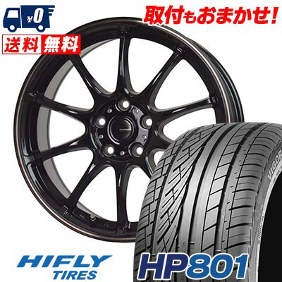 235/60R18 107V XL HIFLY HP801 G-SPEED P-07 サマータイヤホイール4本セット 【取付対象】
