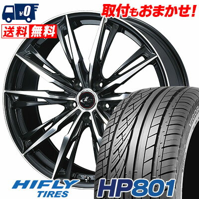 235/60R18 107V XL HIFLY HP801 WEDS LEONIS GX サマータイヤホイール4本セット 【取付対象】