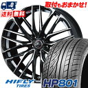 225/45R19 96W XL HIFLY HP801 WEDS LEONIS SK サマータイヤホイール4本セット 【取付対象】