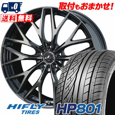235/60R18 107V XL HIFLY HP801 weds LEONIS MX サマータイヤホイール4本セット 【取付対象】