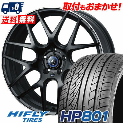 235/60R18 107V XL HIFLY HP801 WEDS LEONIS NAVIA06 サマータイヤホイール4本セット 【取付対象】