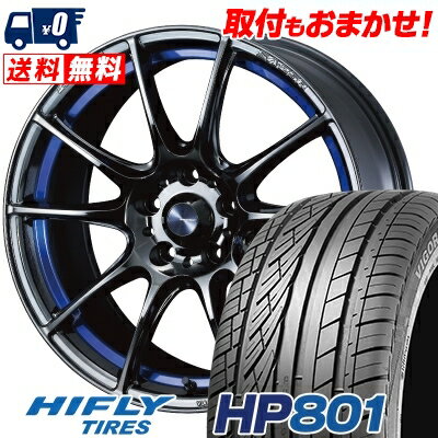 235/60R18 107V XL HIFLY HP801 WedsSport SA-25R サマータイヤホイール4本セット 【取付対象】