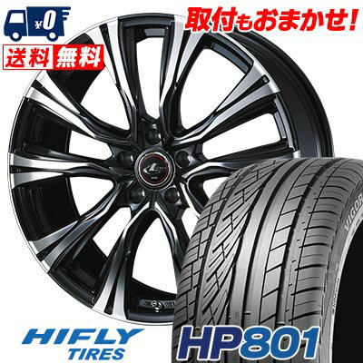 215/60R17 96H XL HIFLY HP801 WEDS LEONIS VR サマータイヤホイール4本セット 【取付対象】