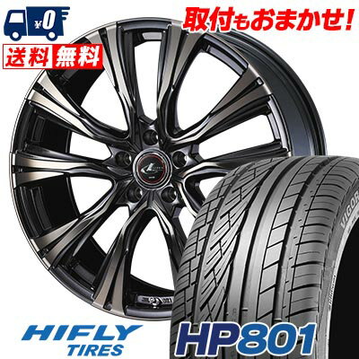 235/60R18 107V XL HIFLY HP801 WEDS LEONIS VR サマータイヤホイール4本セット 【取付対象】