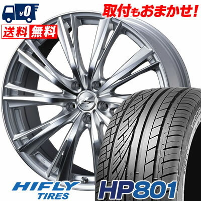 225/45R19 96W XL HIFLY HP801 weds LEONIS WX サマータイヤホイール4本セット 【取付対象】