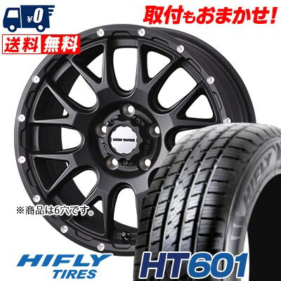 265/65R17 112H HIFLY HT601 MUDVANCE 08 サマータイヤホイール4本セット 6Hホイール【取付対象】