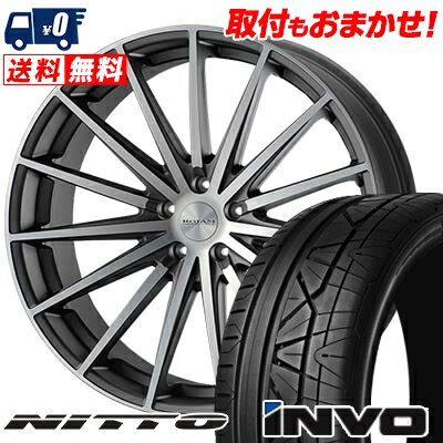 235/35R19 NITTO ニットー INVO インヴォ ROJAM Spread ロジャム スプレッド サマータイヤホイール4本セット