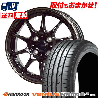 165/45R16 74V XL HANKOOK ventus Prime3 G-SPEED P-07 サマータイヤホイール4本セット 【取付対象】