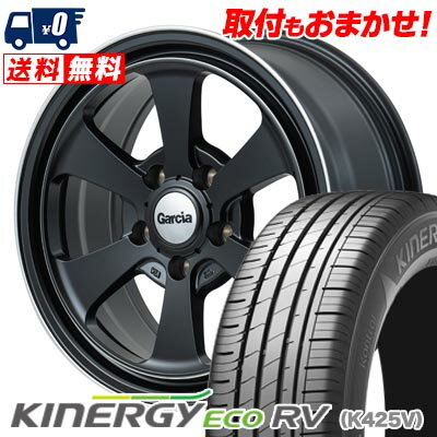 205/60R16 92H HANKOOK KINERGY ECO RV Garcia Dallas6 サマータイヤホイール4本セット 【取付対象】