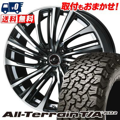 215/70R16 100/97R RWL BFGoodrich All-Terrain T/A KO2 LEONIS FR サマータイヤホイール4本セット 【取付対象】