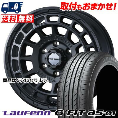 205/55R16 91V HANKOOK LAUFENN G FIT AS-01 LH42-G MUDVANCE X Type F サマータイヤホイール4本セット 【取付対象】