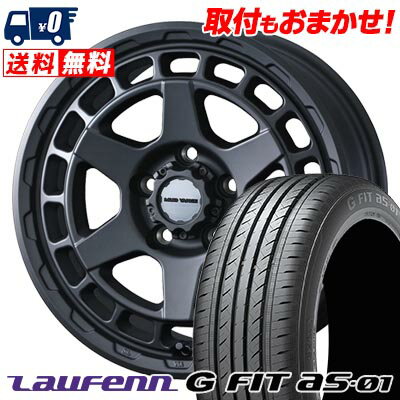205/55R16 91V HANKOOK LAUFENN G FIT AS-01 LH42-G MUDVANCE X Type S サマータイヤホイール4本セット 【取付対象】