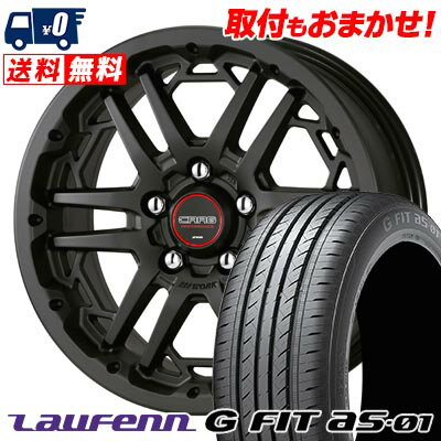 205/55R16 91V HANKOOK LAUFENN G FIT AS-01 LH42-G WORK CRAG T-GRABIC3 サマータイヤホイール4本セット 【取付対象】