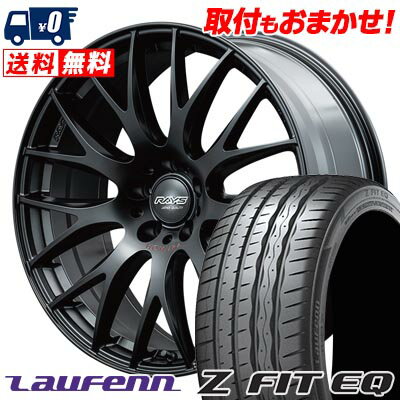 225/40R19 93Y XL HANKOOK LAUFENN Z FIT EQ LK03 HOMURA 2x9PLUS SPORT EDITION サマータイヤホイール4本セット 【取付対象】