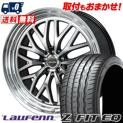 225/45R18 95Y XL HANKOOK LAUFENN Z FIT EQ LK03 GEXSIS GM210 サマータイヤホイール4本セット 【取付対象】