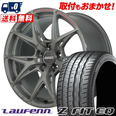 225/40R19 93Y XL HANKOOK LAUFENN Z FIT EQ LK03 RAYS VERSUS CRAFT COLLECTION VV21S サマータイヤホイール4本セット 【取付対象】