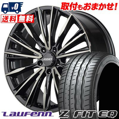 245/45R19 102Y XL HANKOOK LAUFENN Z FIT EQ LK03 RAYS VERSUS CRAFTCOLLECTION VOUGE LIMITED サマータイヤホイール4本セット 【取付対象】
