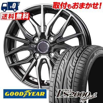 195/40R17 81W XL Goodyear LS2000 Hybrid2 Precious AST M4 サマータイヤホイール4本セット 【取付対象】