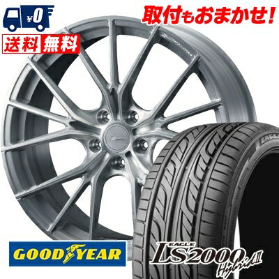 255/35R20 93W Goodyear LS2000 Hybrid2 WEDS F ZERO FZ-1 サマータイヤホイール4本セット 【取付対象】