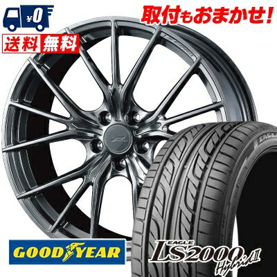 255/35R20 93W Goodyear LS2000 Hybrid2 WEDS F ZERO FZ-1 サマータイヤホイール4本セット 【取付対象】