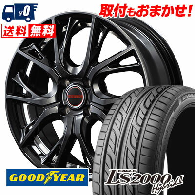 195/40R17 81W XL Goodyear LS2000 Hybrid2 VERTEC ONE GLAIVE サマータイヤホイール4本セット 【取付対象】