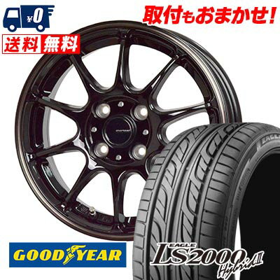 195/40R17 81W XL Goodyear LS2000 Hybrid2 G-SPEED P-07 サマータイヤホイール4本セット 【取付対象】